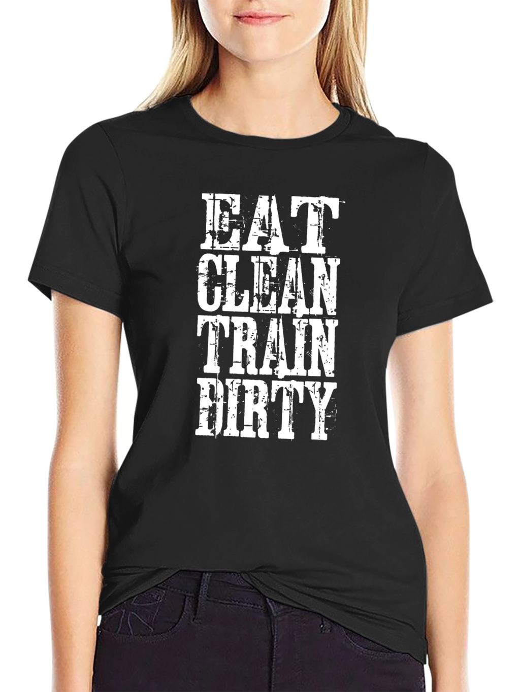 Eat Clean Train Dirty Graphic Tee