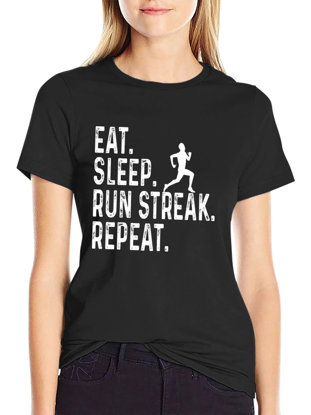Eat Sleep Run Streak Repeat T-Shirt