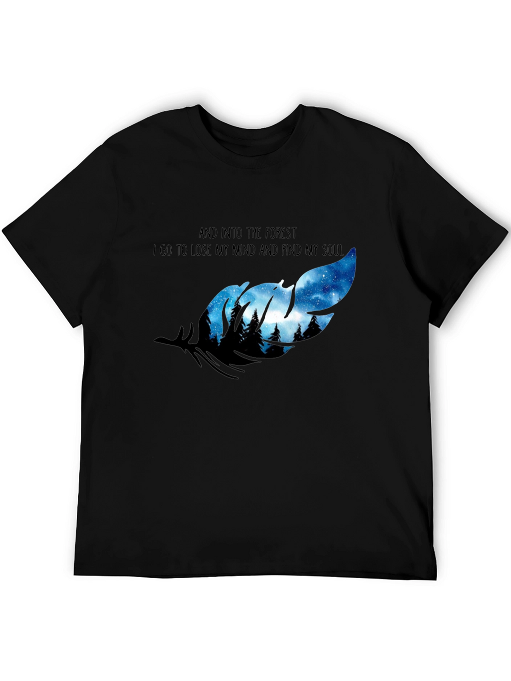 Forest Soul Graphic T-Shirt - Nature Lover Tee