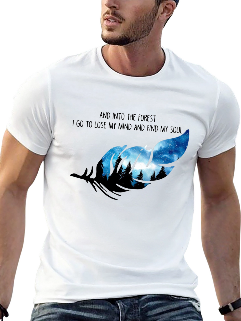 Forest Soul Graphic T-Shirt - Nature Lover Tee