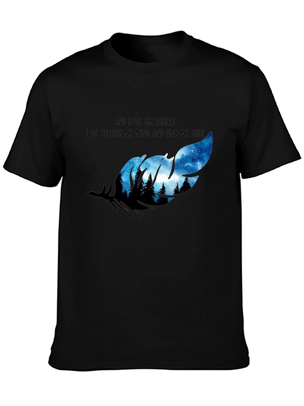 Forest Soul Graphic T-Shirt - Nature Lover Tee
