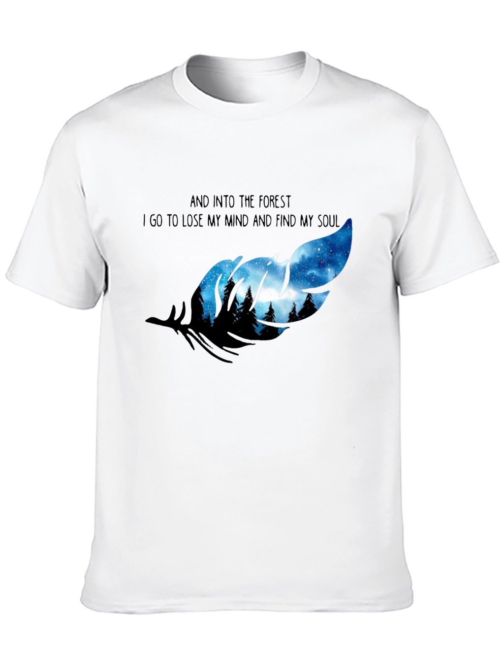 Forest Soul Graphic T-Shirt - Nature Lover Tee