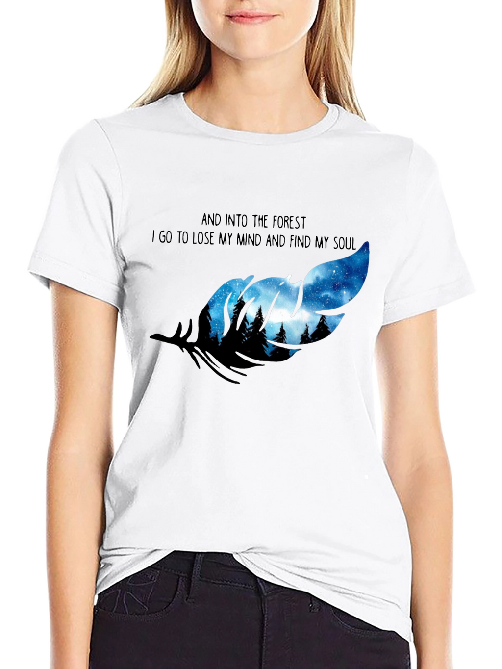 Forest Soul Graphic T-Shirt - Nature Lover Tee