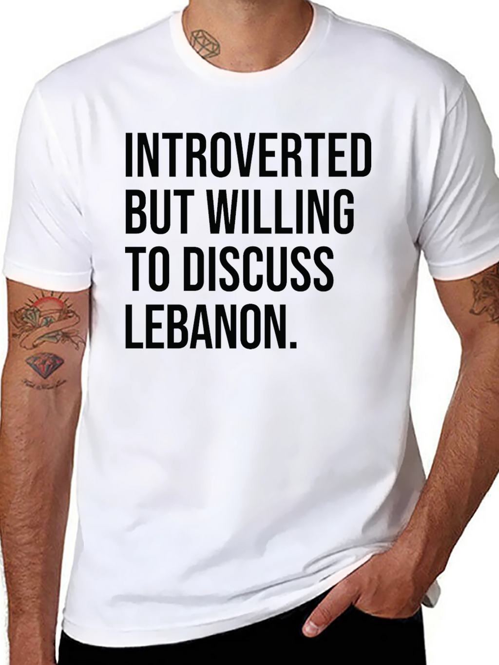 Introverted Lebanon T-Shirt