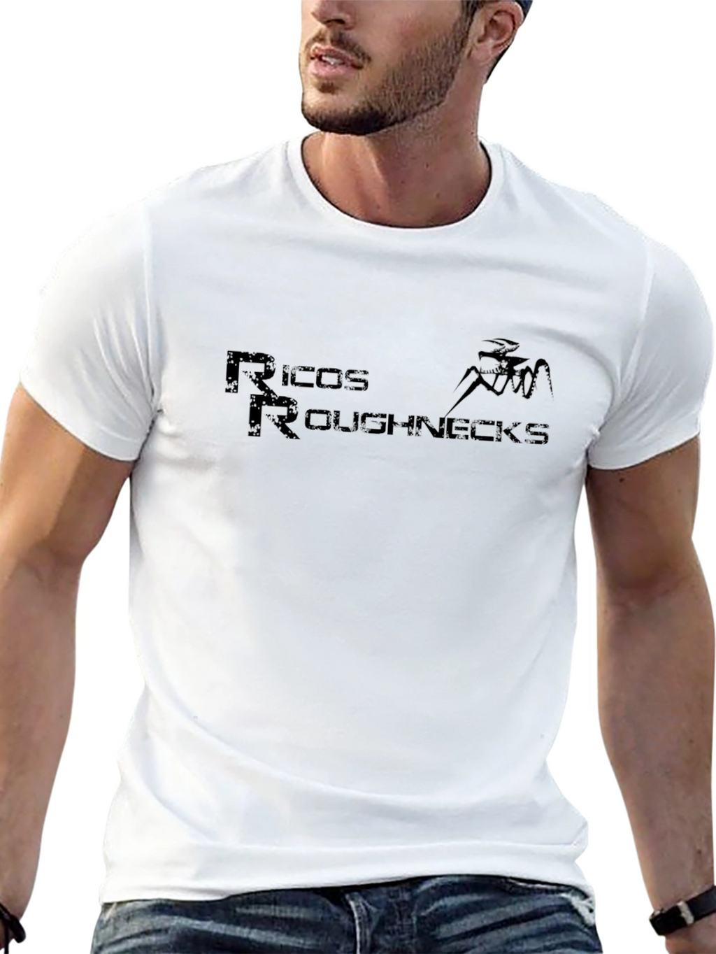 Ricos Roughnecks Black T-Shirt