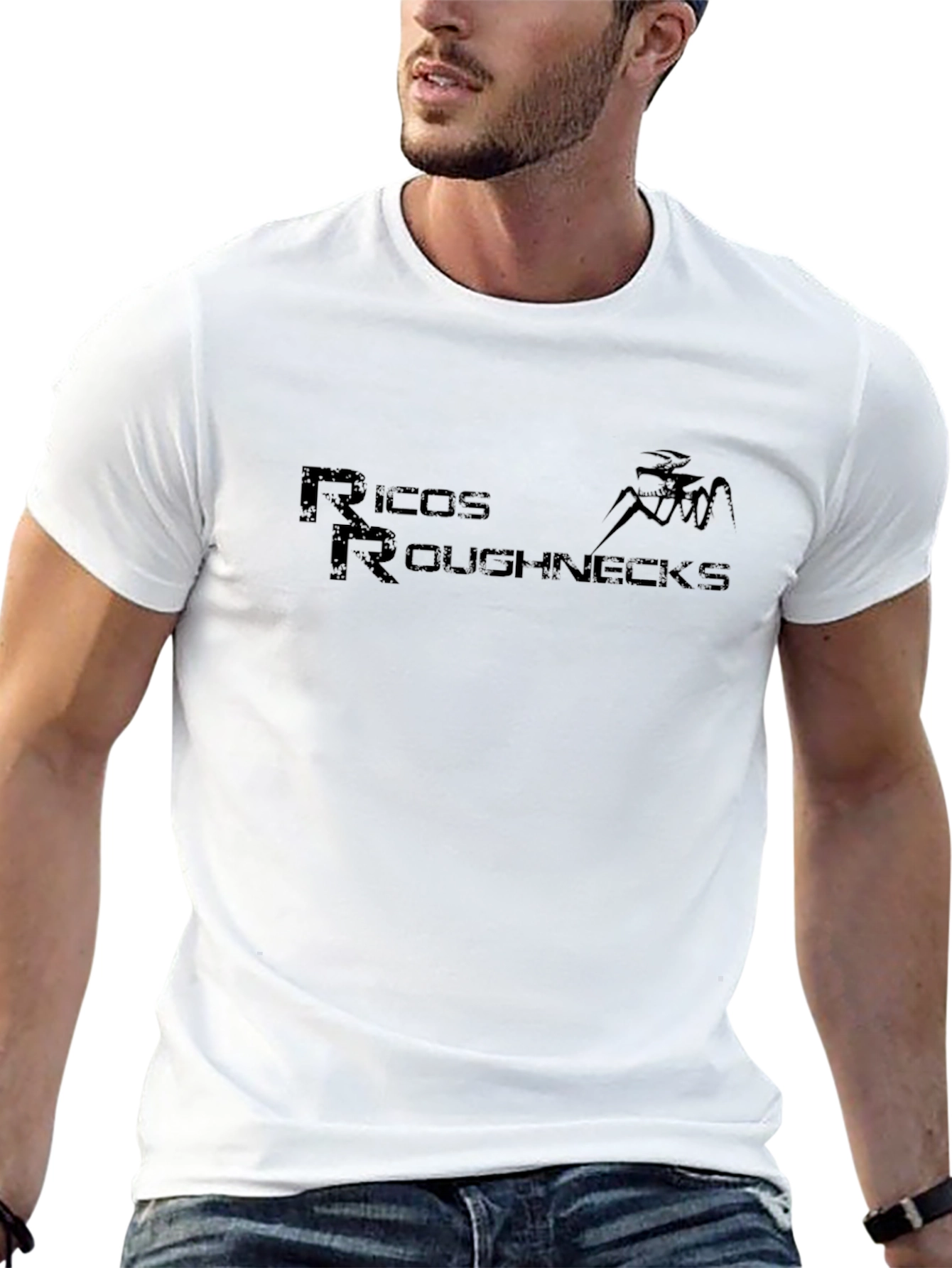 Ricos Roughnecks Black T-Shirt