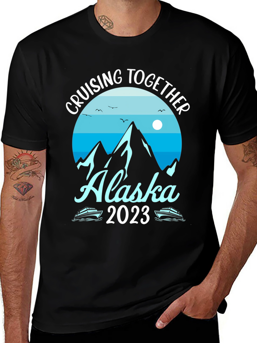 Alaska Cruising Together 2023 Graphic Tee