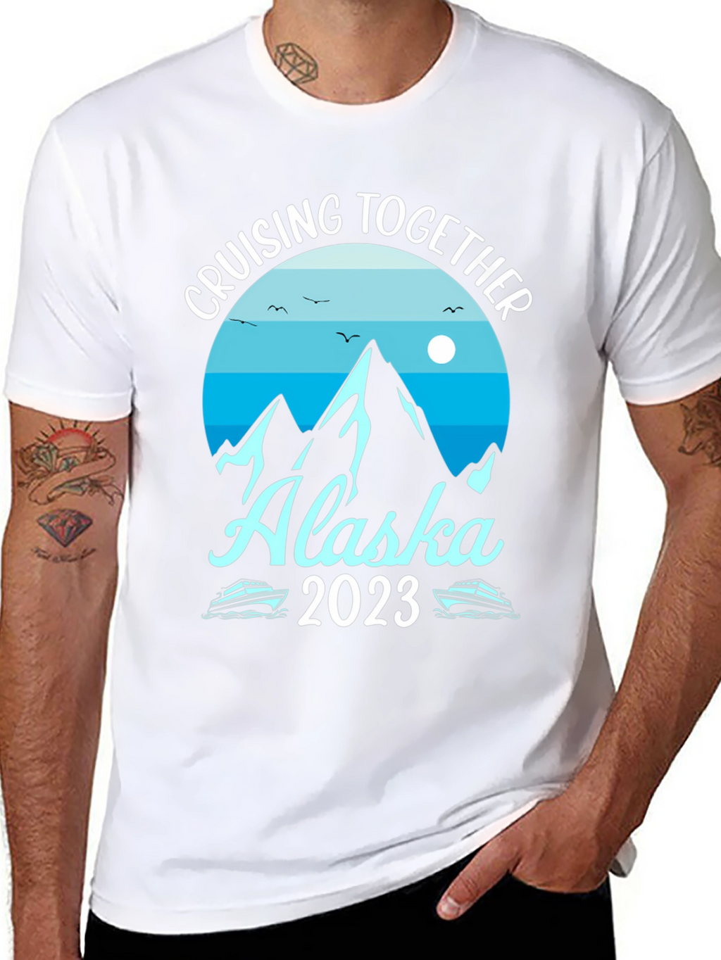 Alaska Cruising Together 2023 Graphic Tee