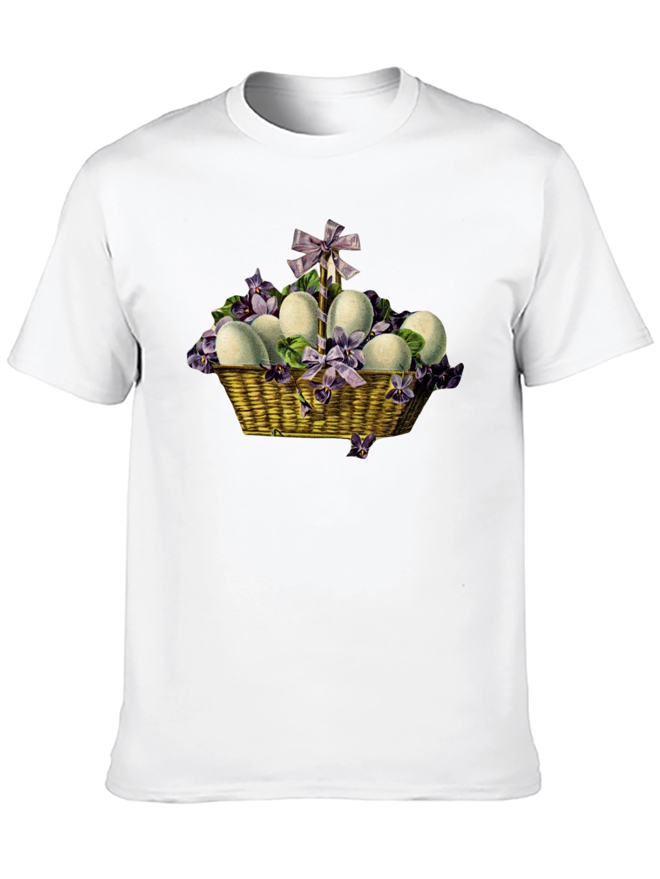 Easter Egg Basket Graphic Tee