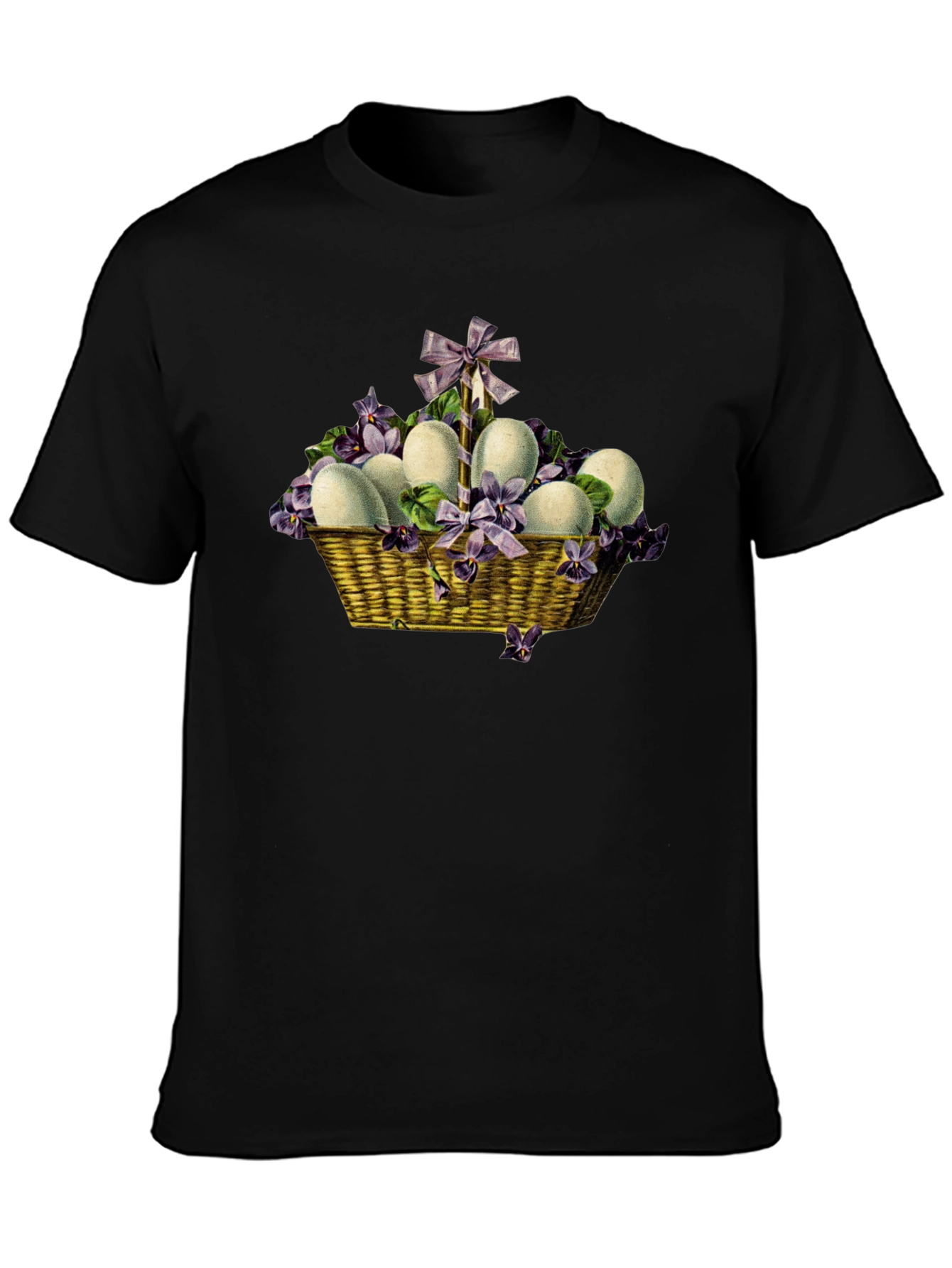 Easter Egg Basket Graphic Tee