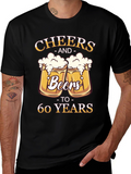 Cheers and Beers to 60 Years T-Shirt