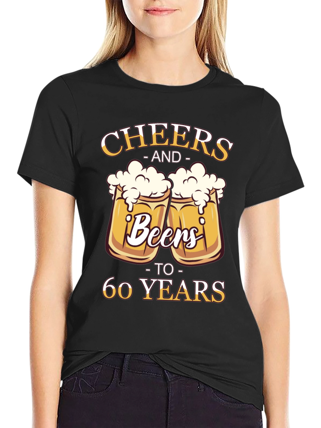 Cheers and Beers to 60 Years T-Shirt