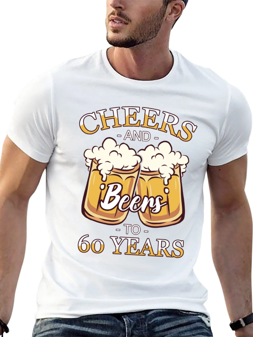 Cheers and Beers to 60 Years T-Shirt