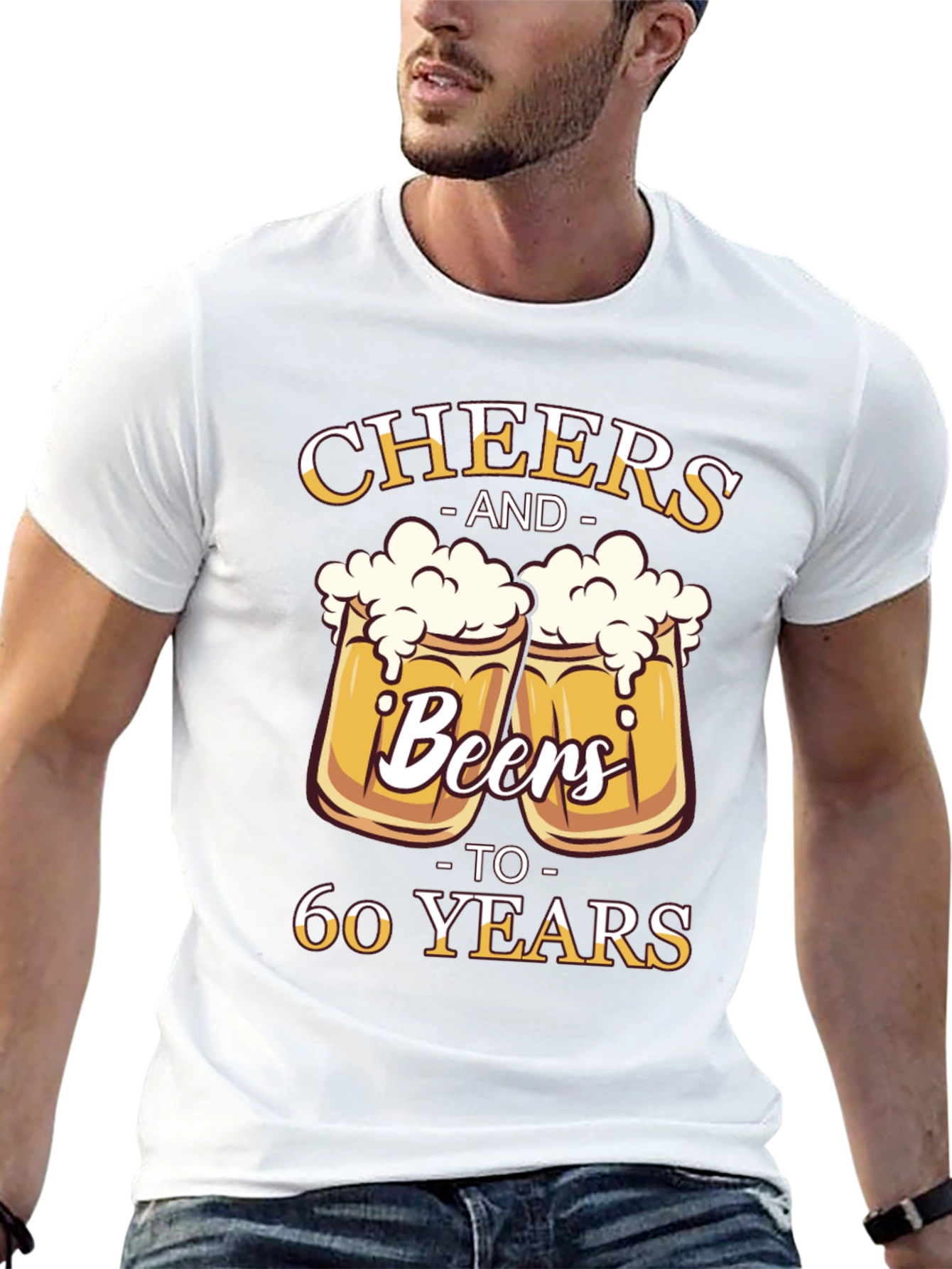 Cheers and Beers to 60 Years T-Shirt