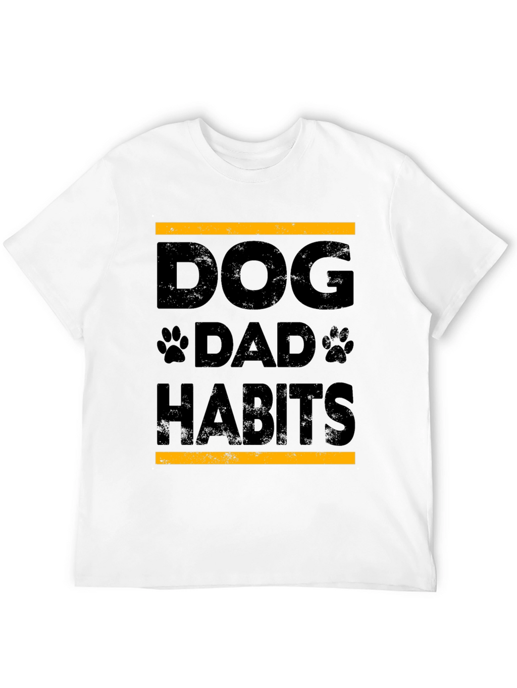 Dog Dad Habits Graphic Tee