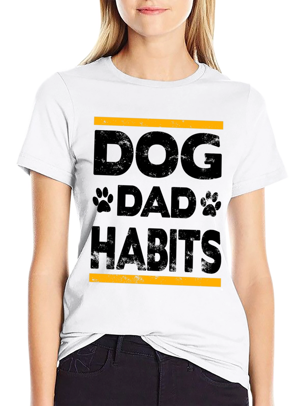 Dog Dad Habits Graphic Tee