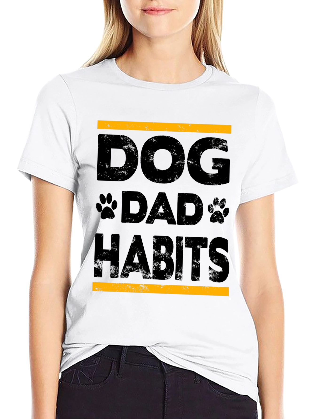 Dog Dad Habits Graphic Tee
