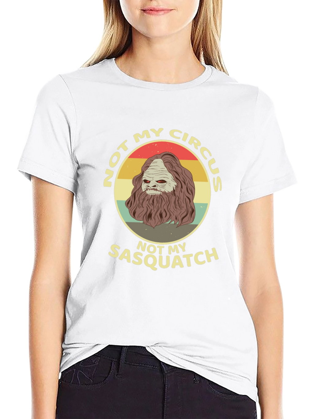 Not My Circus Sasquatch Graphic Tee
