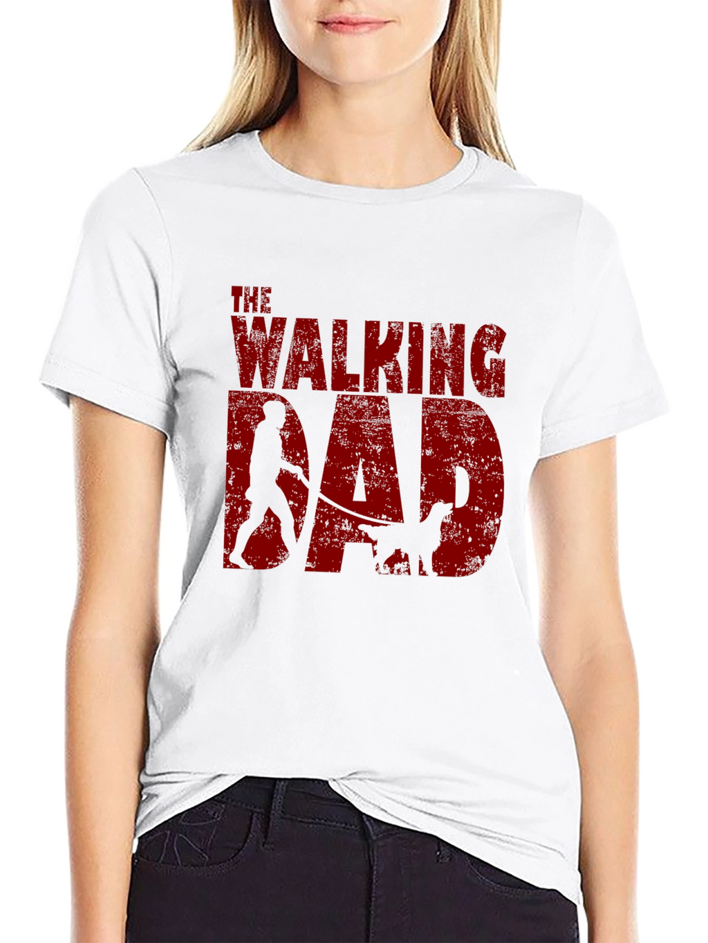 The Walking Dad Graphic Tee - Black