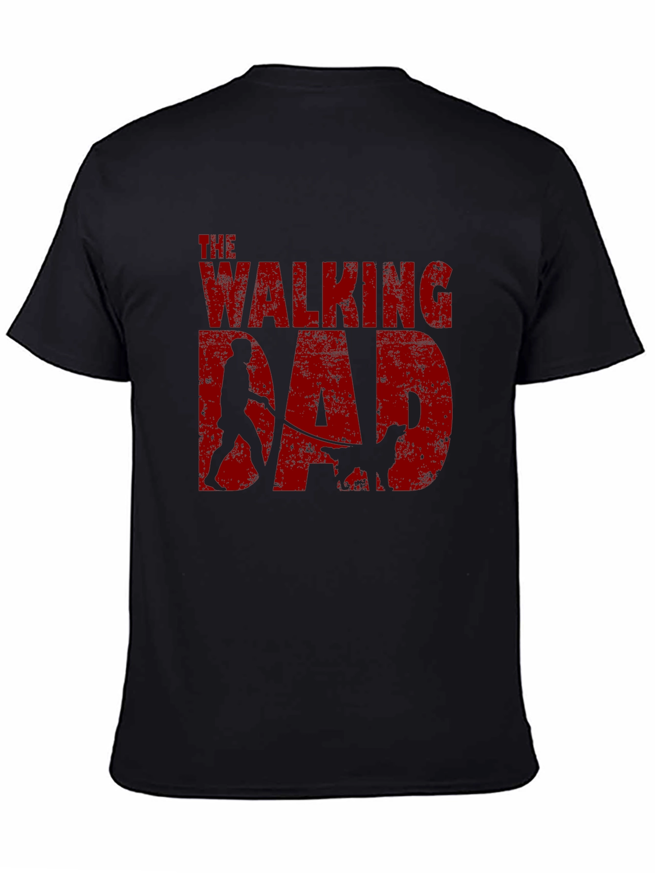 The Walking Dad Graphic Tee - Black