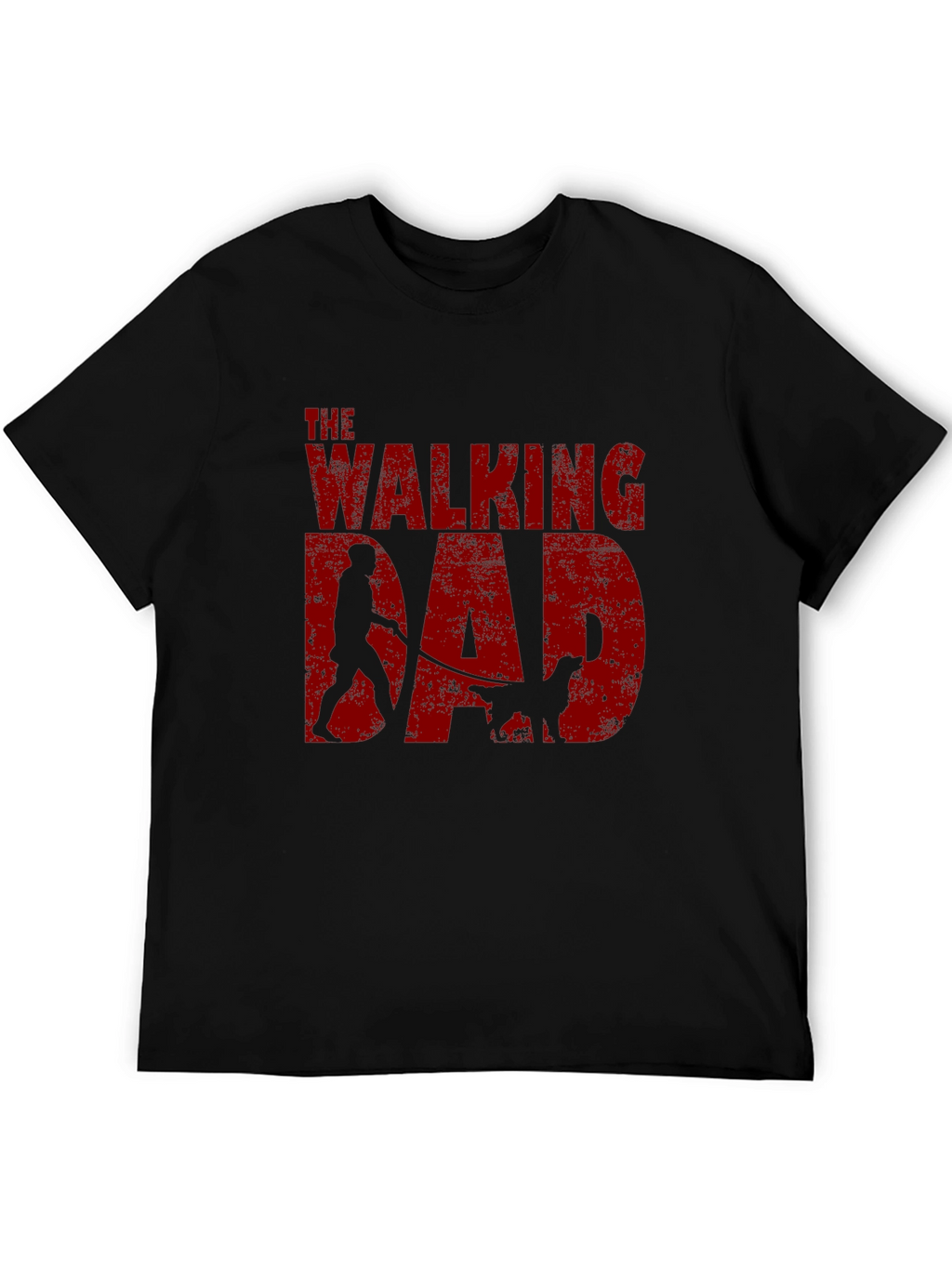 The Walking Dad Graphic Tee - Black