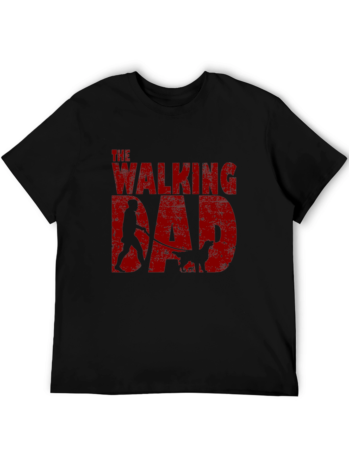 The Walking Dad Graphic Tee - Black