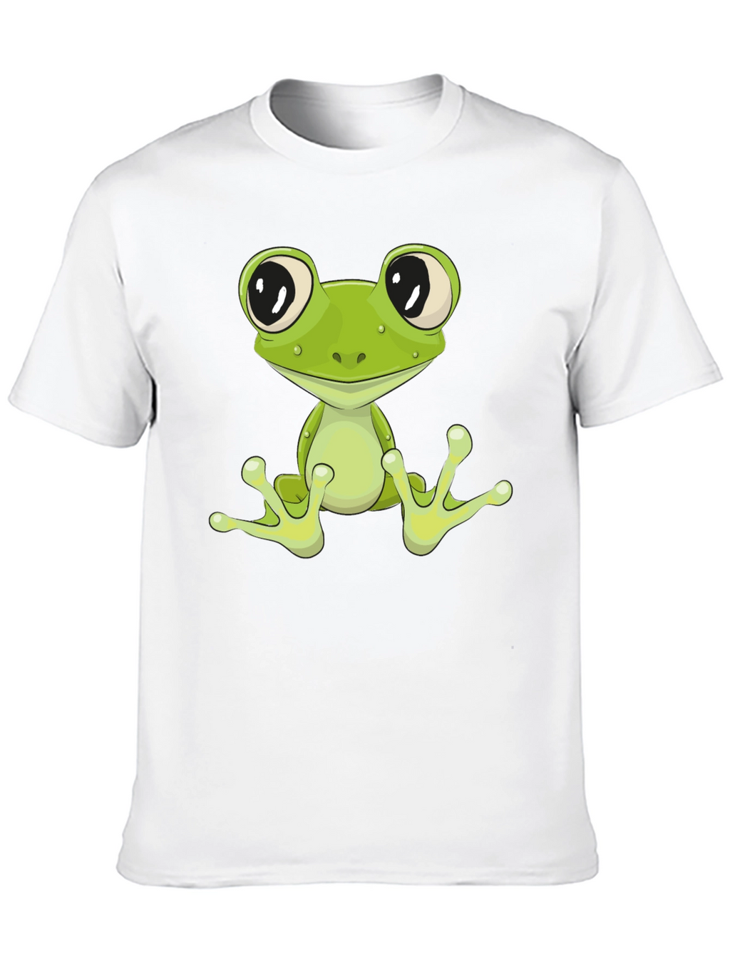 Frog Graphic Tee - Cool Cartoon Animal T-Shirt