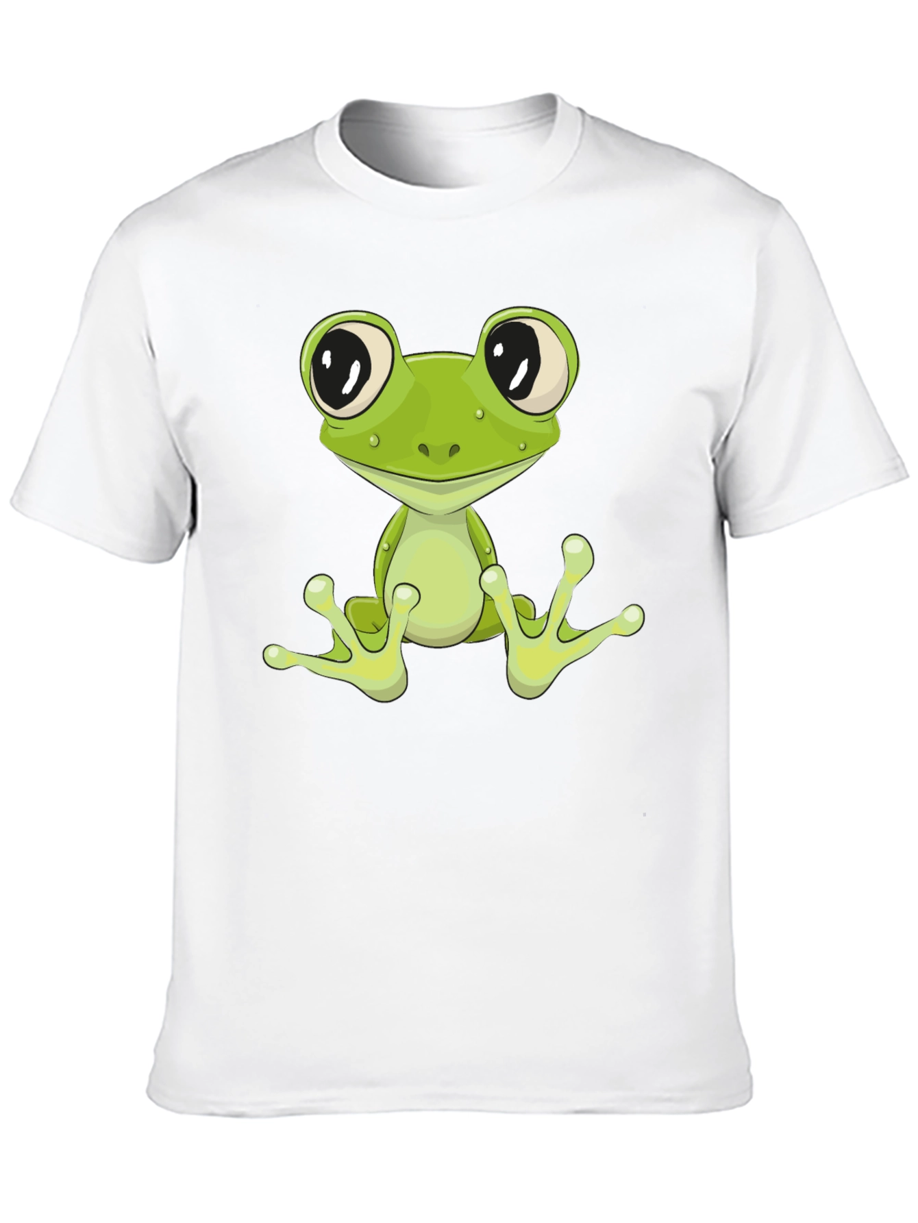 Frog Graphic Tee - Cool Cartoon Animal T-Shirt