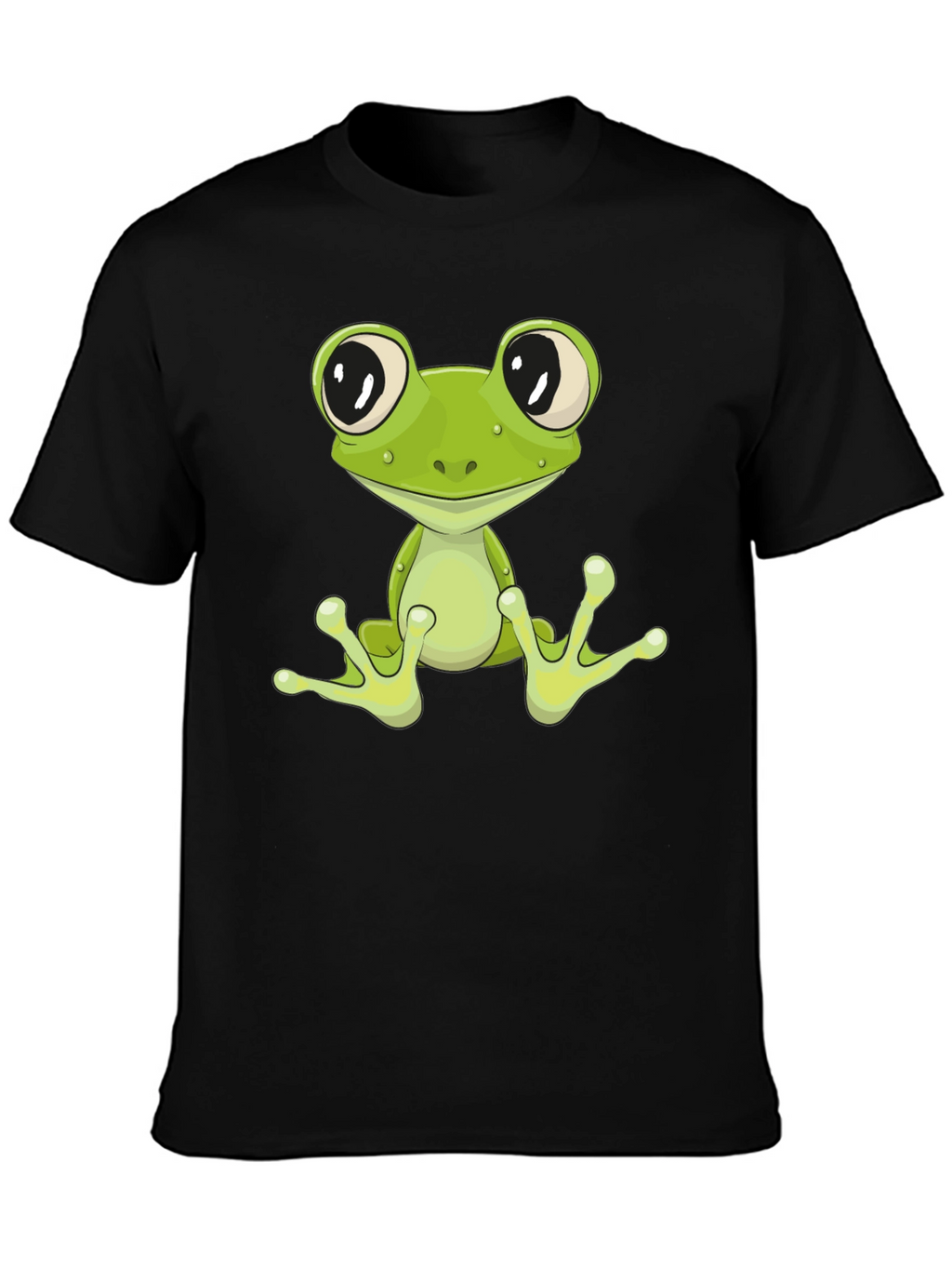 Frog Graphic Tee - Cool Cartoon Animal T-Shirt
