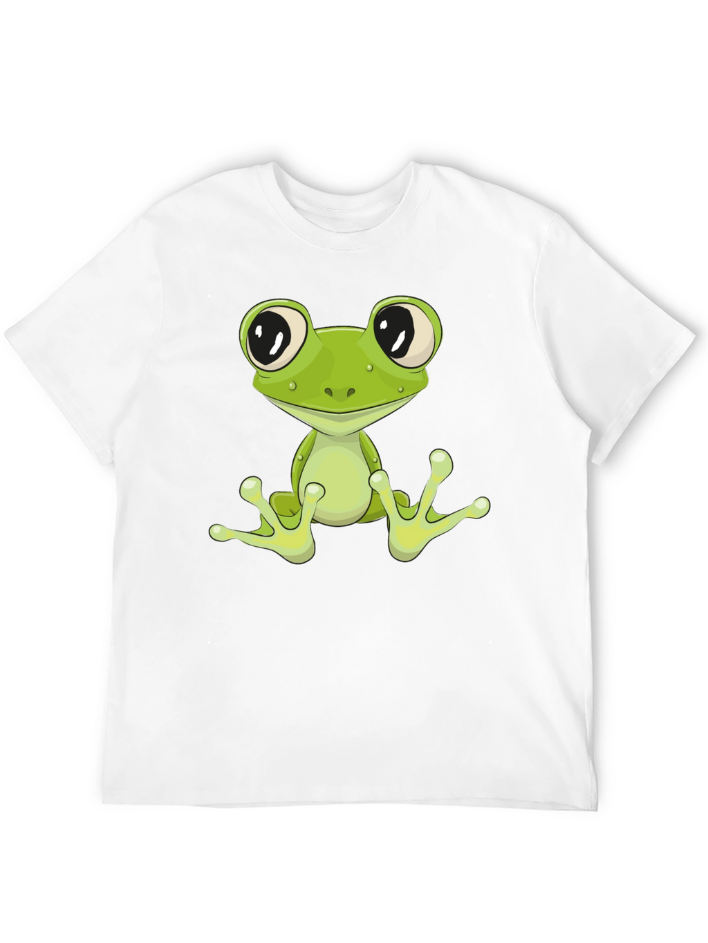 Frog Graphic Tee - Cool Cartoon Animal T-Shirt