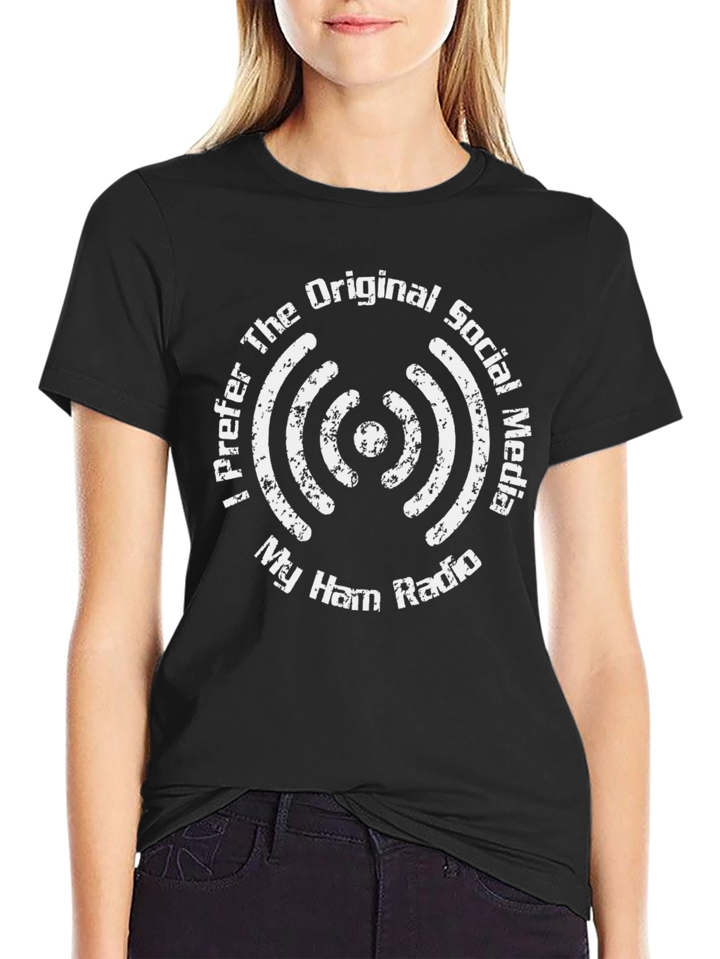Original Social Media Ham Radio T-Shirt