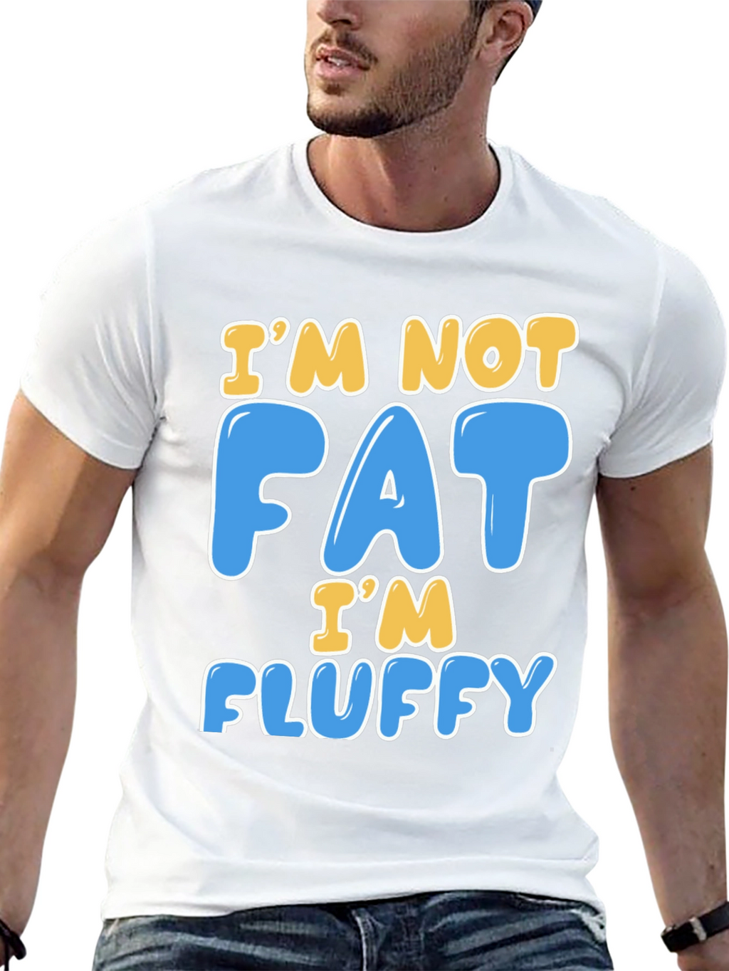 Im Not Fat Im Fluffy T-Shirt