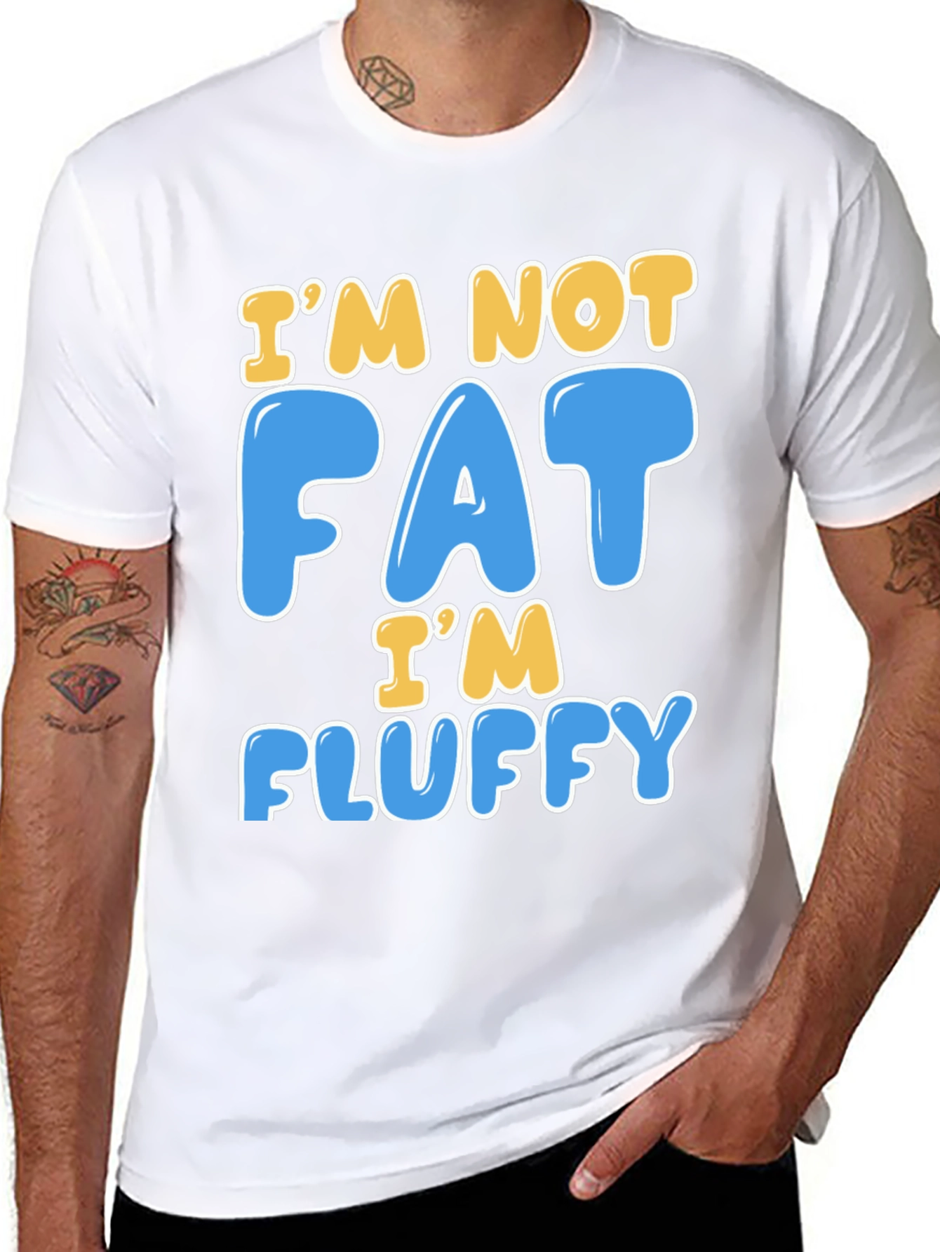 Im Not Fat Im Fluffy T-Shirt