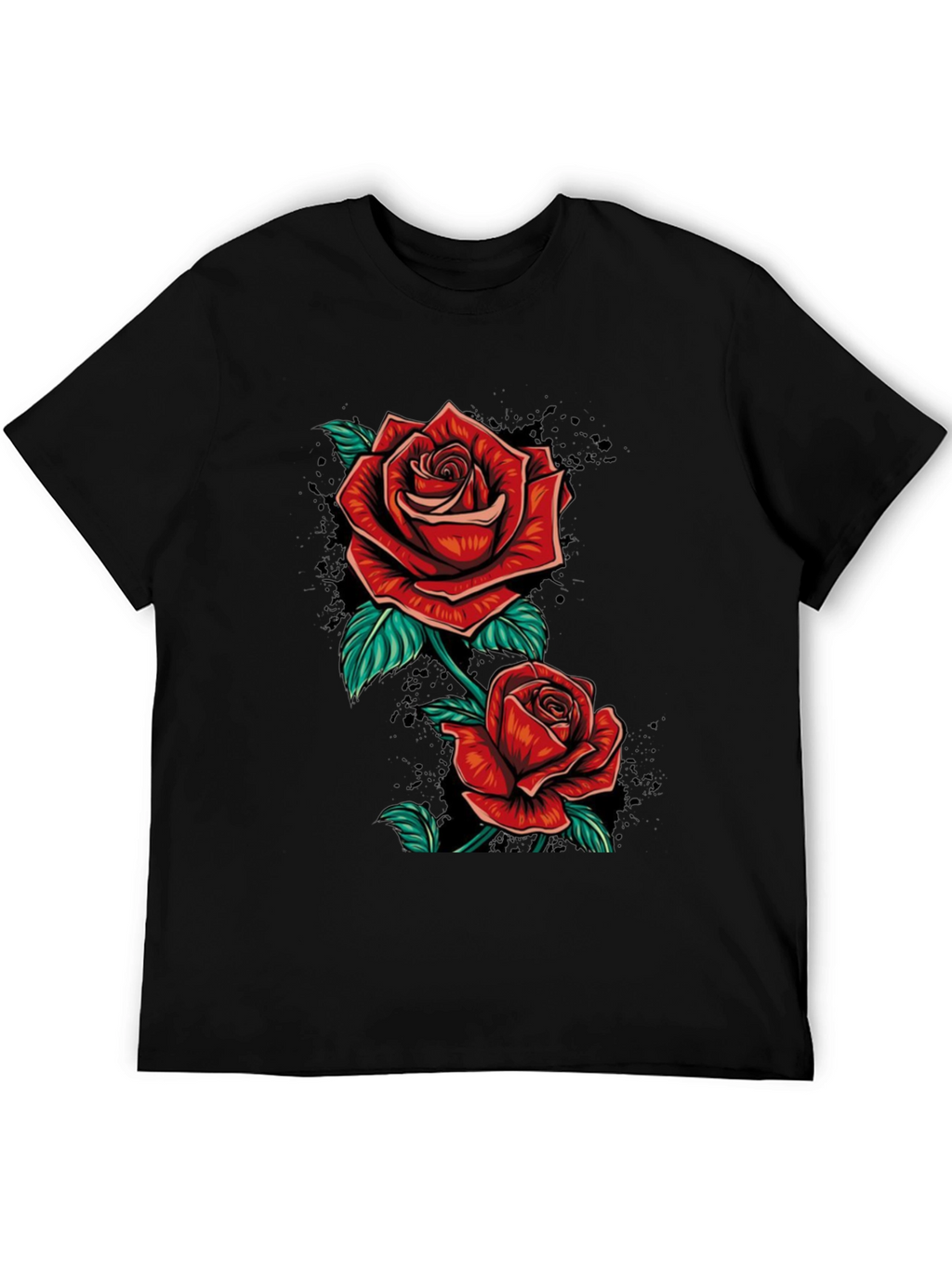 Rose T-Shirt - Floral Graphic Tee