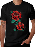 Rose T-Shirt - Floral Graphic Tee