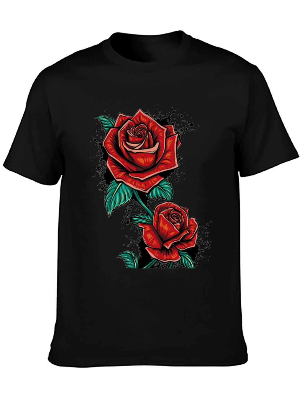 Rose T-Shirt - Floral Graphic Tee