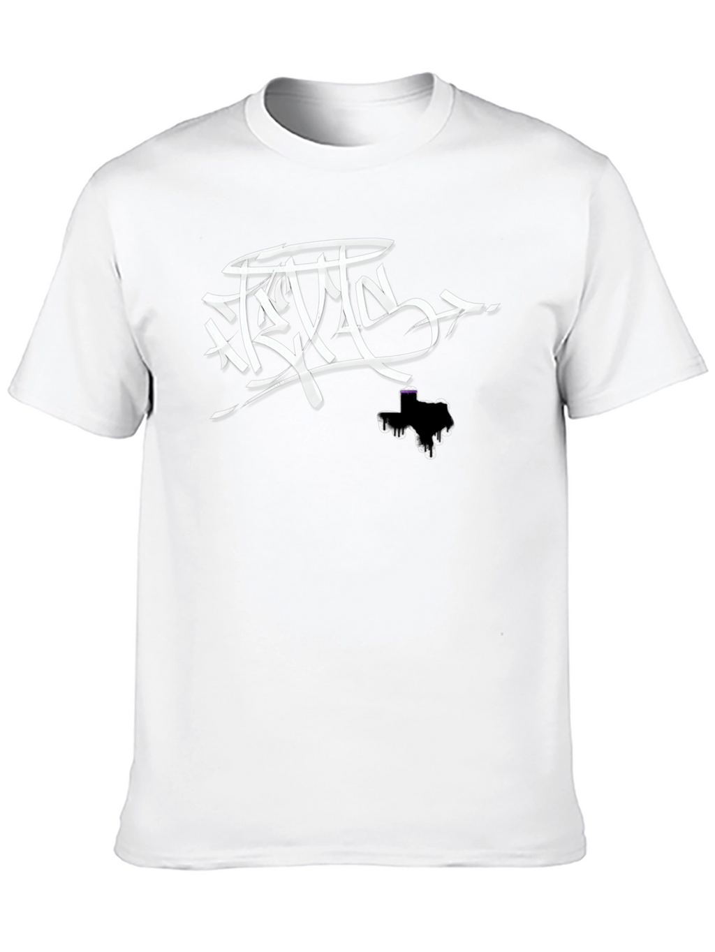 Texas Drip Graphic T-Shirt - Stylish Black Tee