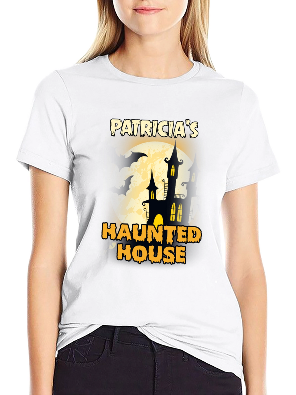 Patricias Haunted House Graphic T-Shirt