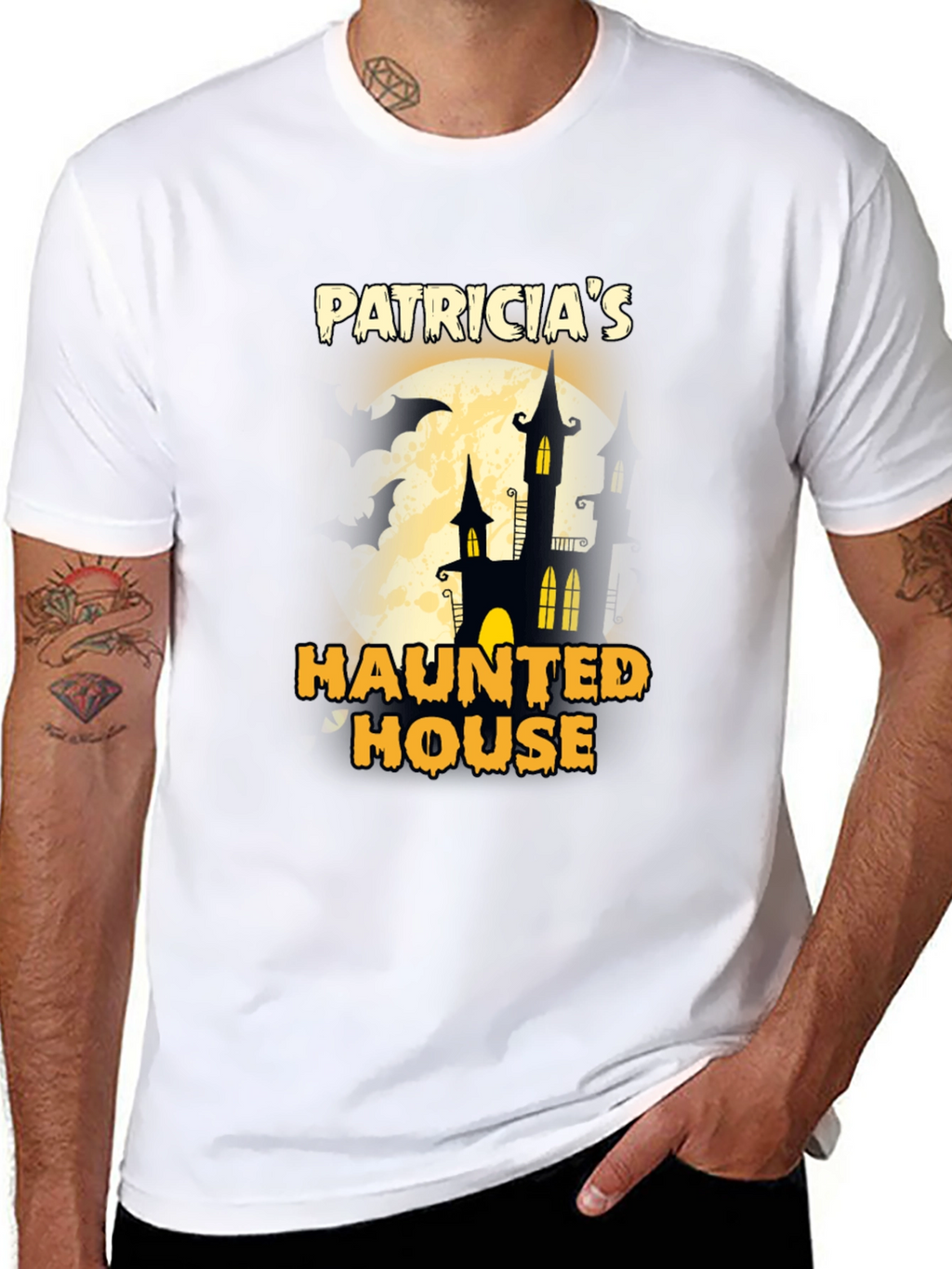 Patricias Haunted House Graphic T-Shirt