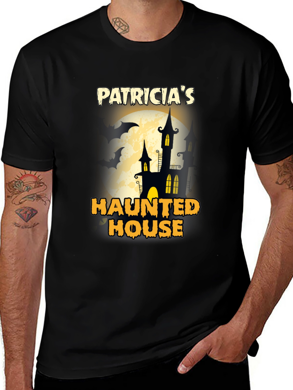 Patricias Haunted House Graphic T-Shirt