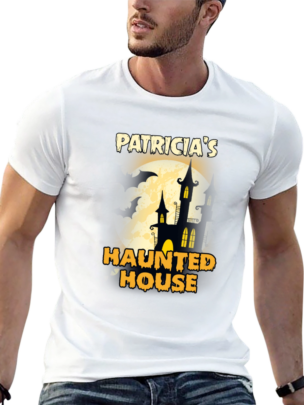 Patricias Haunted House Graphic T-Shirt
