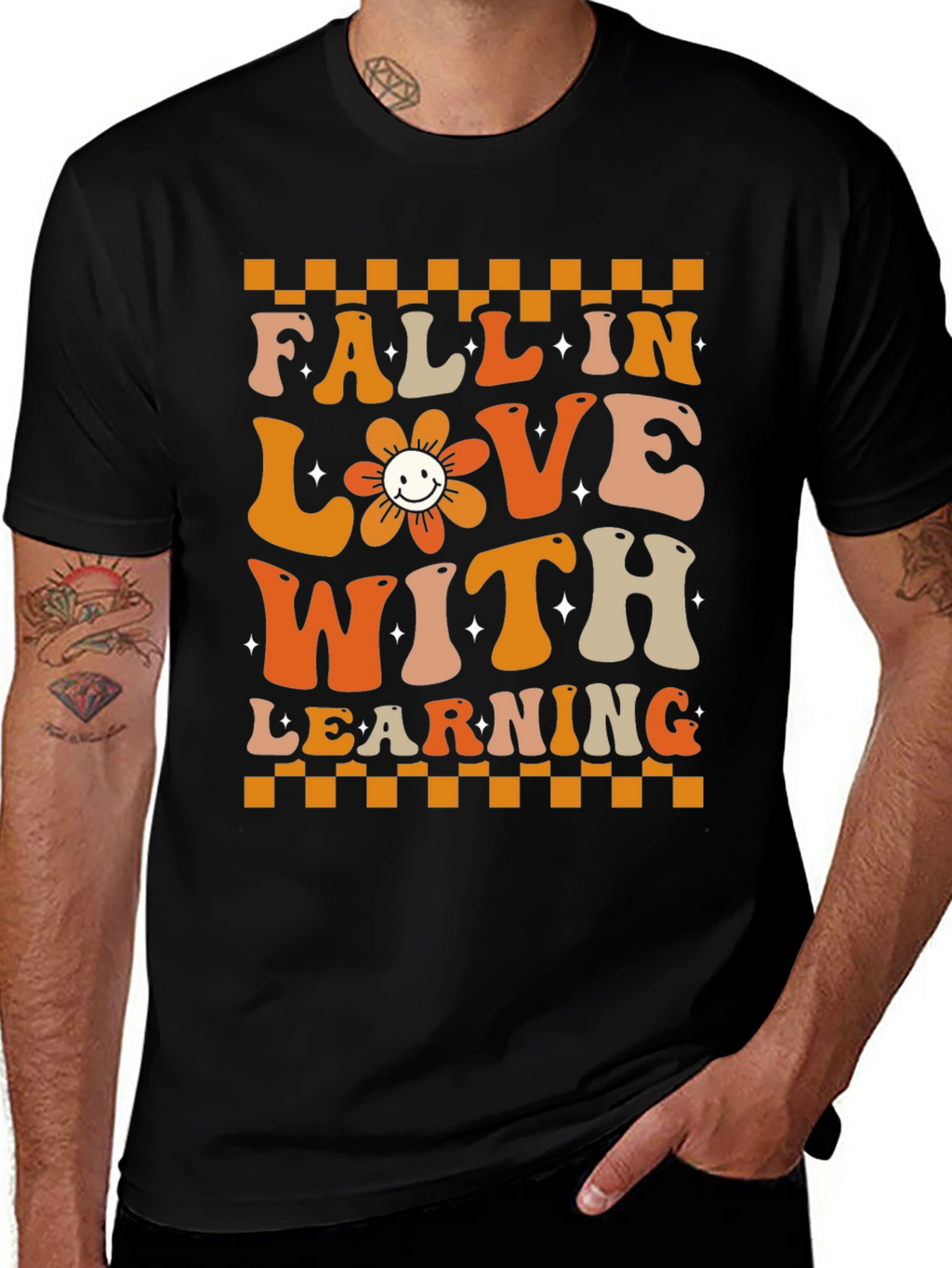 Fall In Love With Learning Graphic Tee