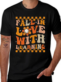 Fall In Love With Learning Graphic Tee
