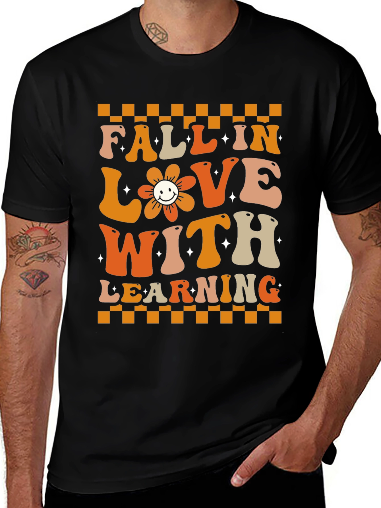 Fall In Love With Learning Graphic Tee