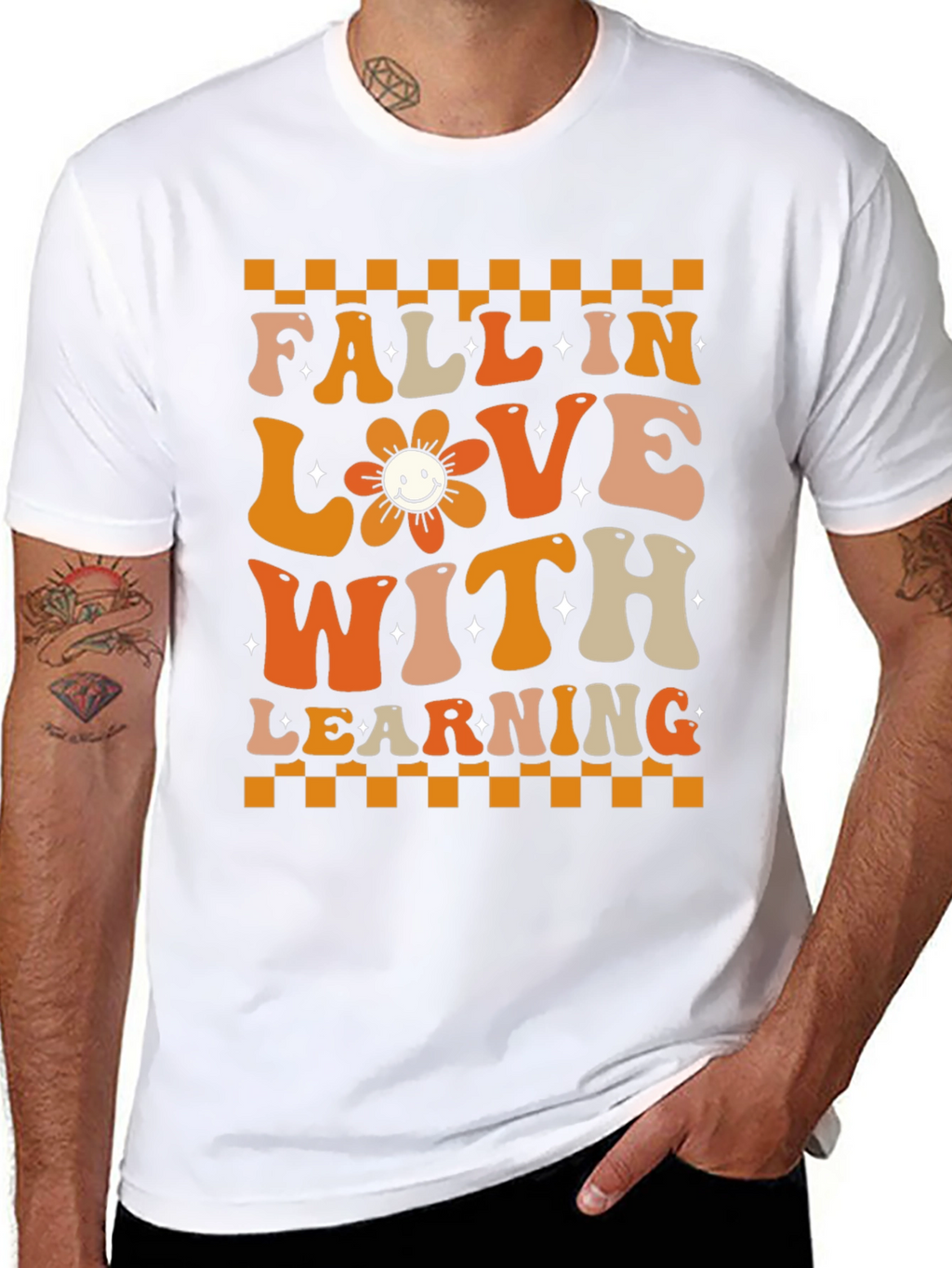 Fall In Love With Learning Graphic Tee