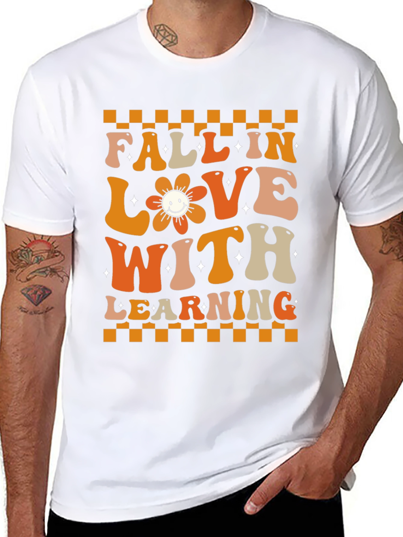 Fall In Love With Learning Graphic Tee