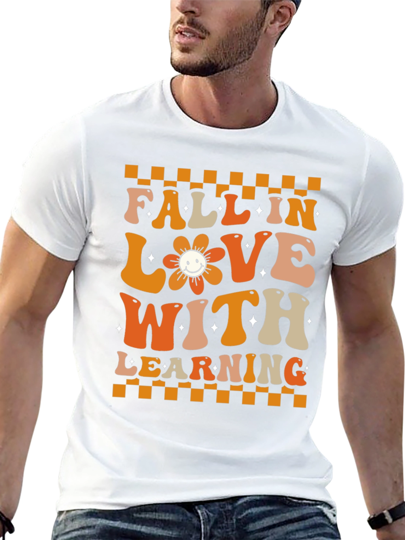 Fall In Love With Learning Graphic Tee