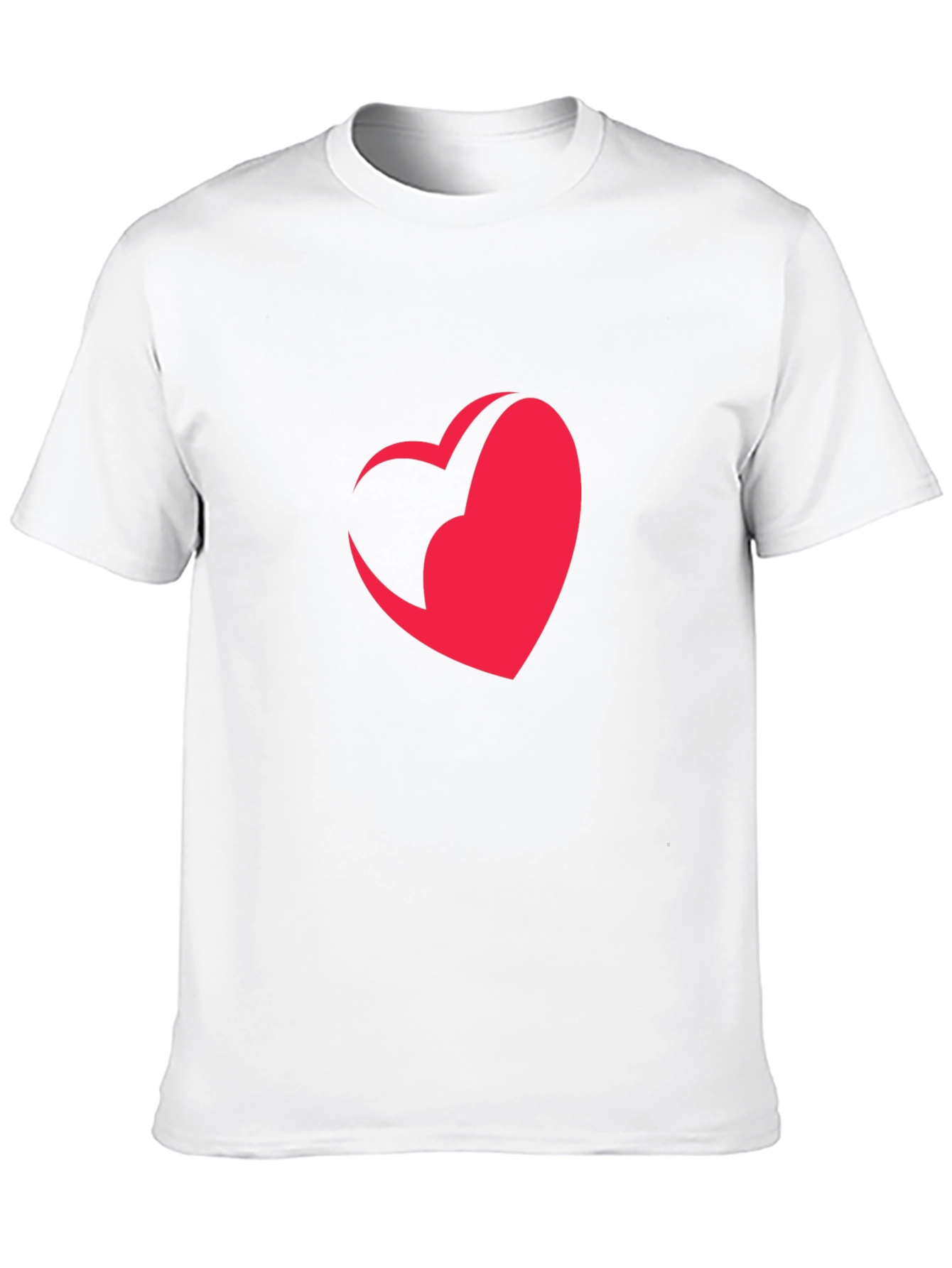 Heart Graphic Tee - Modern Style
