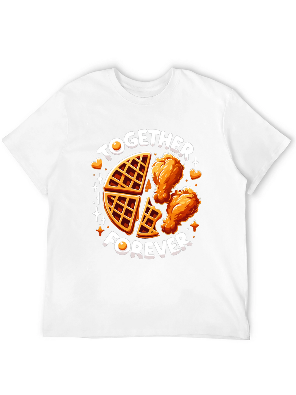 Chicken and Waffles Forever Graphic Tee