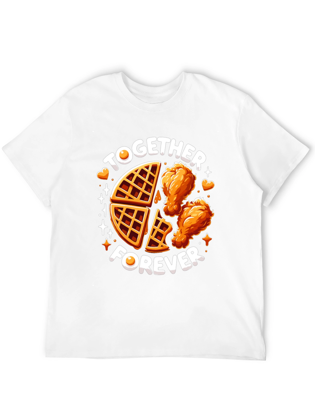 Chicken and Waffles Forever Graphic Tee
